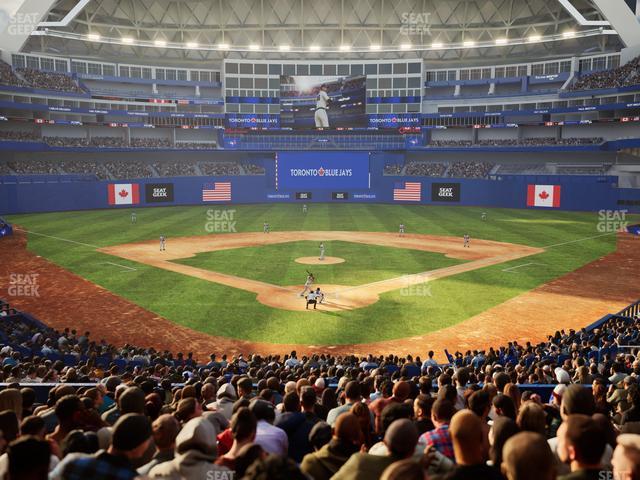 Rogers Centre - Section 124 Seat View Rogers Centre - Section 124 Seat View