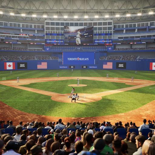 Rogers Centre - Section 124 Seat View