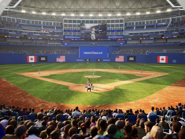 Rogers Centre - Section 124 Seat View
