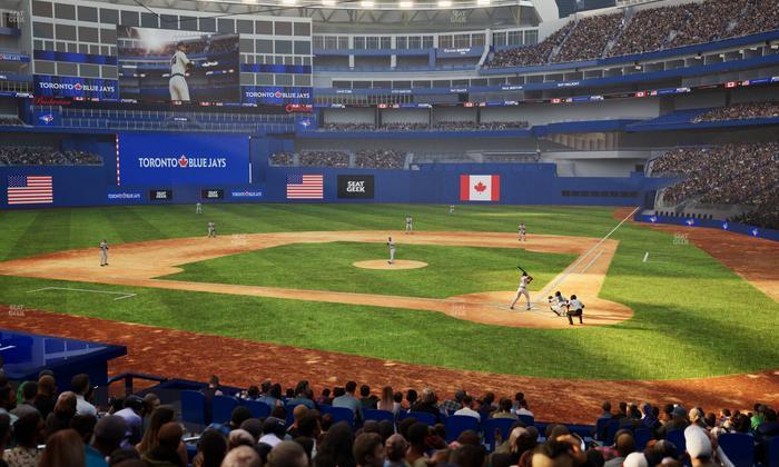Rogers Centre - Section 127 Seat View