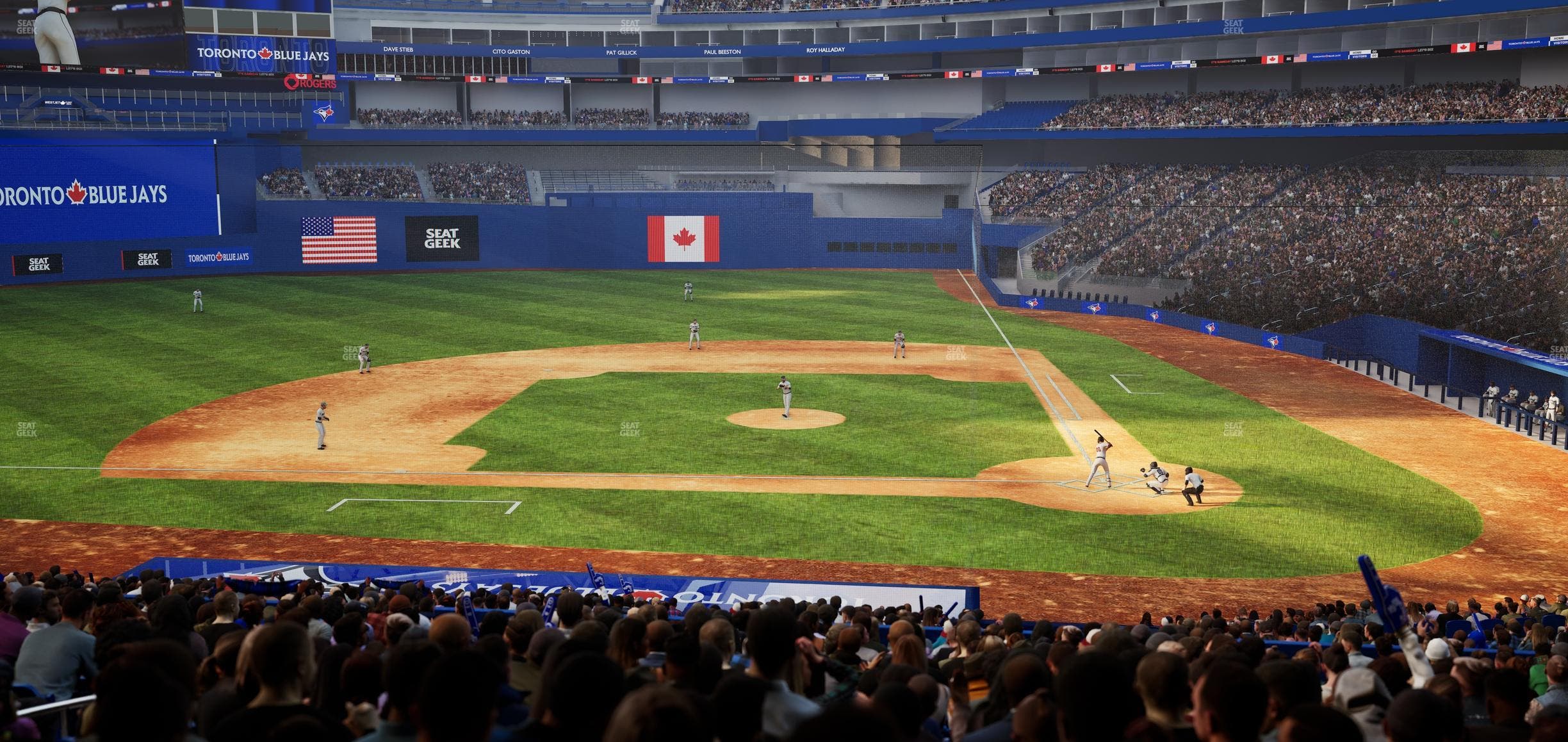 Rogers Centre - Section 129 Seat View