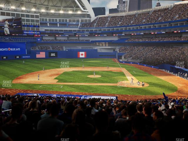 Rogers Centre - Section 129 Seat View Rogers Centre - Section 129 Seat View