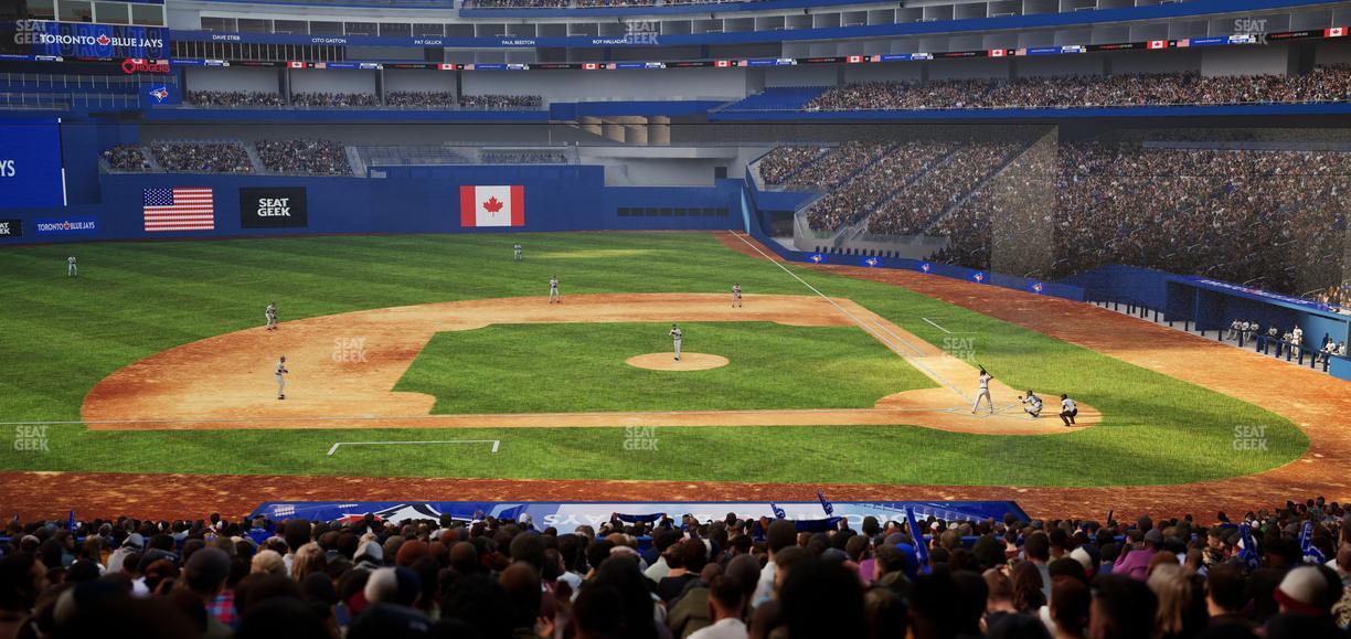 Rogers Centre - Section 130 Seat View