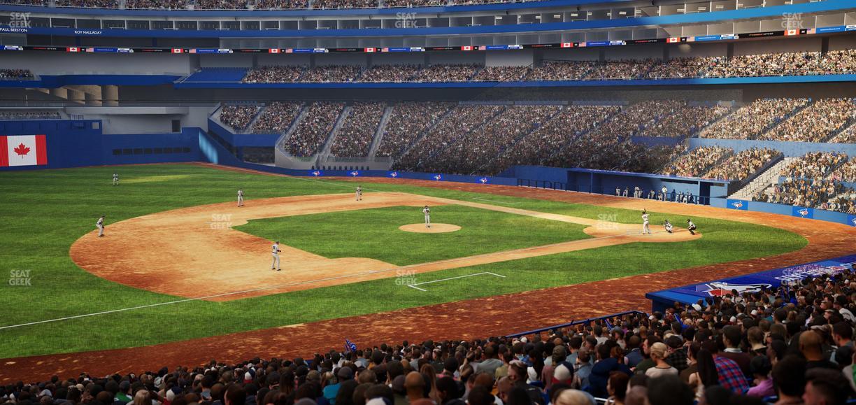 Rogers Centre - Section 134 Seat View