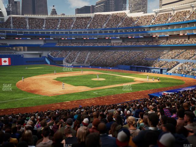 Rogers Centre - Section 134 Seat View Rogers Centre - Section 134 Seat View