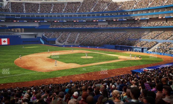 Rogers Centre - Section 134 Seat View