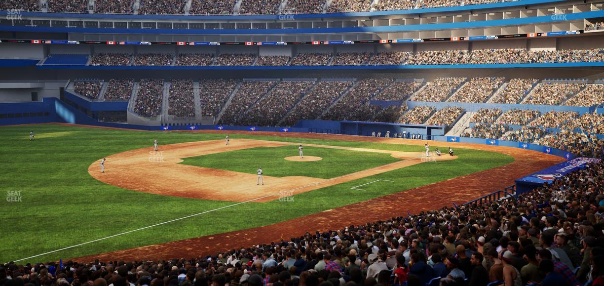 Rogers Centre - Section 136 Seat View