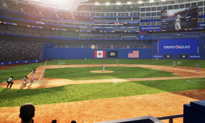 Rogers Centre - Section 20 Seat View