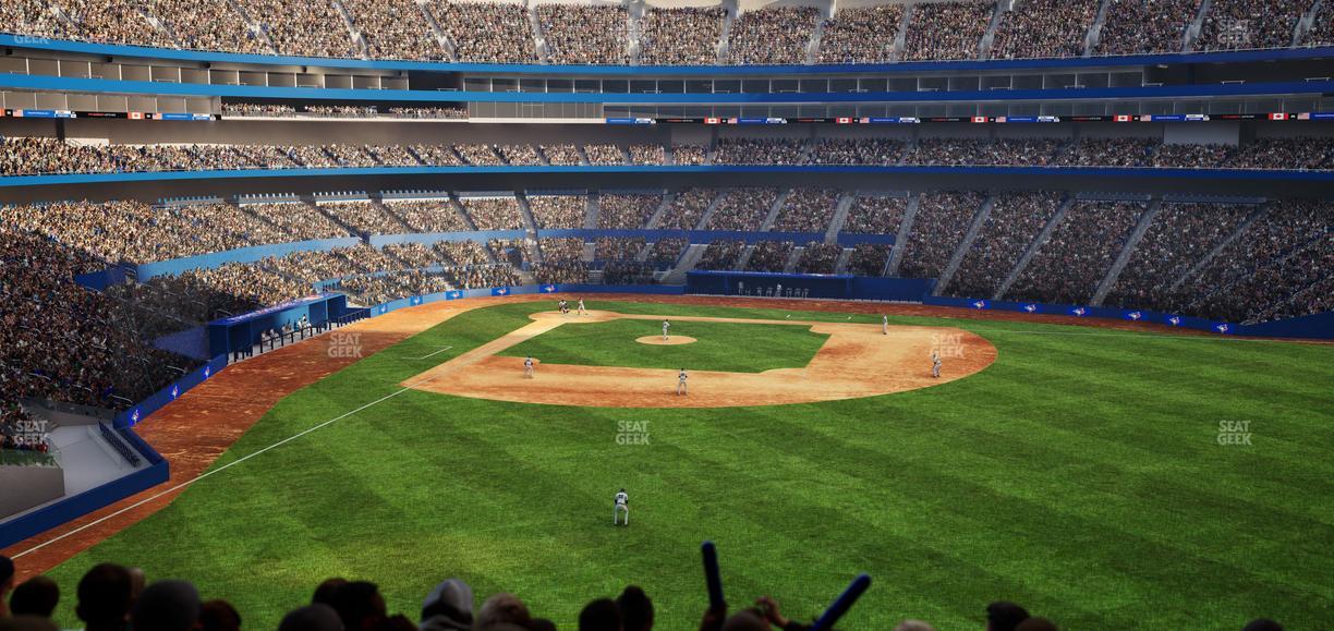 Rogers Centre - Section 206 Seat View