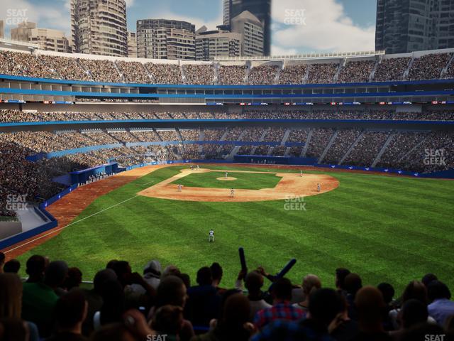 Rogers Centre - Section 206 Seat View Rogers Centre - Section 206 Seat View