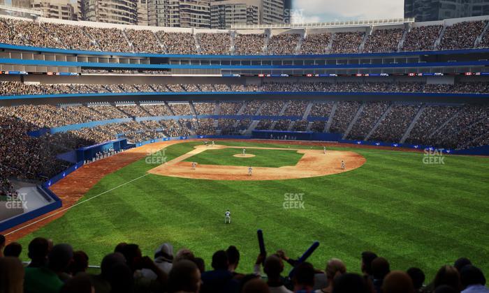 Rogers Centre - Section 206 Seat View