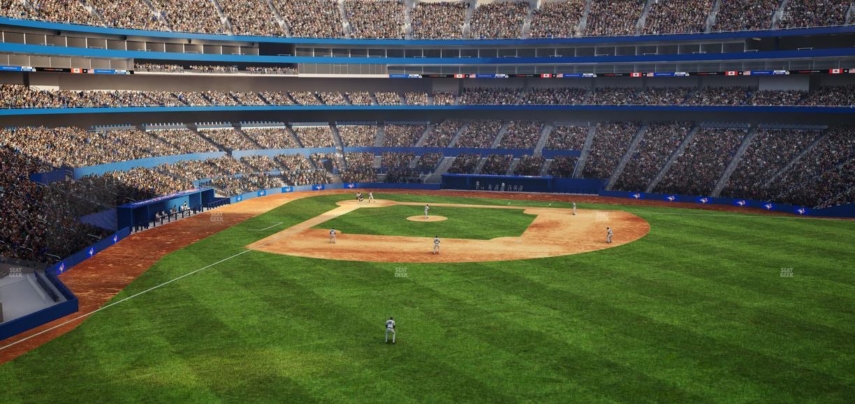 Rogers Centre - Section 206 Seat View
