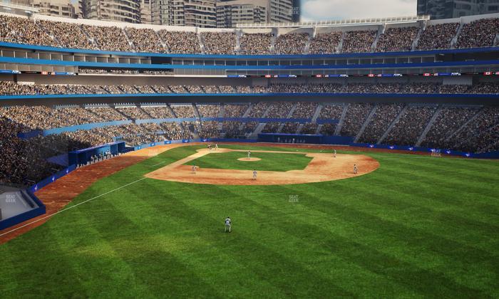 Rogers Centre - Section 206 Seat View