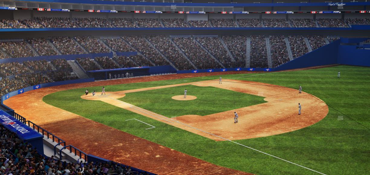 Rogers Centre - Section 214 Seat View
