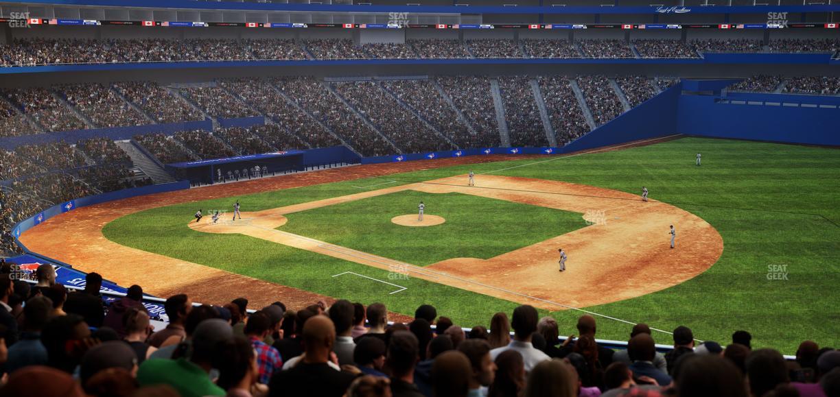 Rogers Centre - Section 215 Seat View