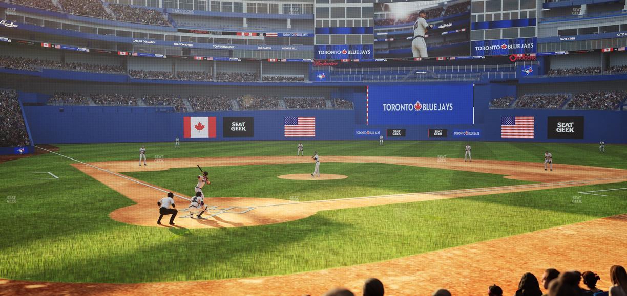 Rogers Centre - Section 22 Seat View