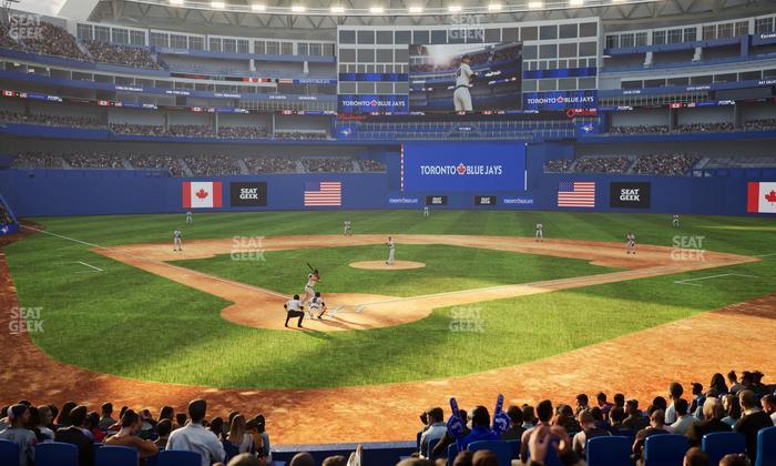 Rogers Centre - Section 23 A Seat View