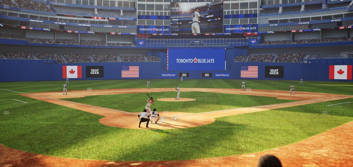 Rogers Centre - Section 23 B Seat View