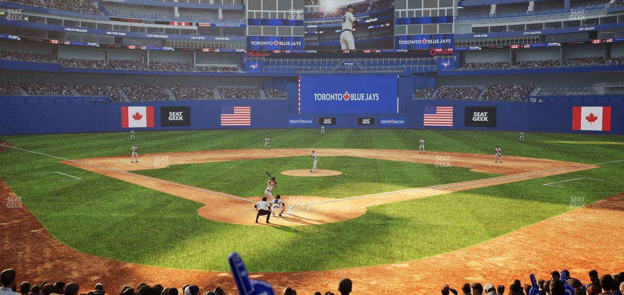 Rogers Centre - Section 23 B Seat View