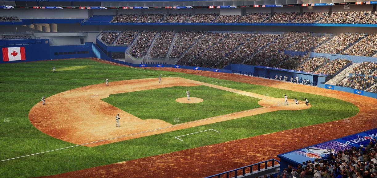 Rogers Centre - Section 232 Seat View