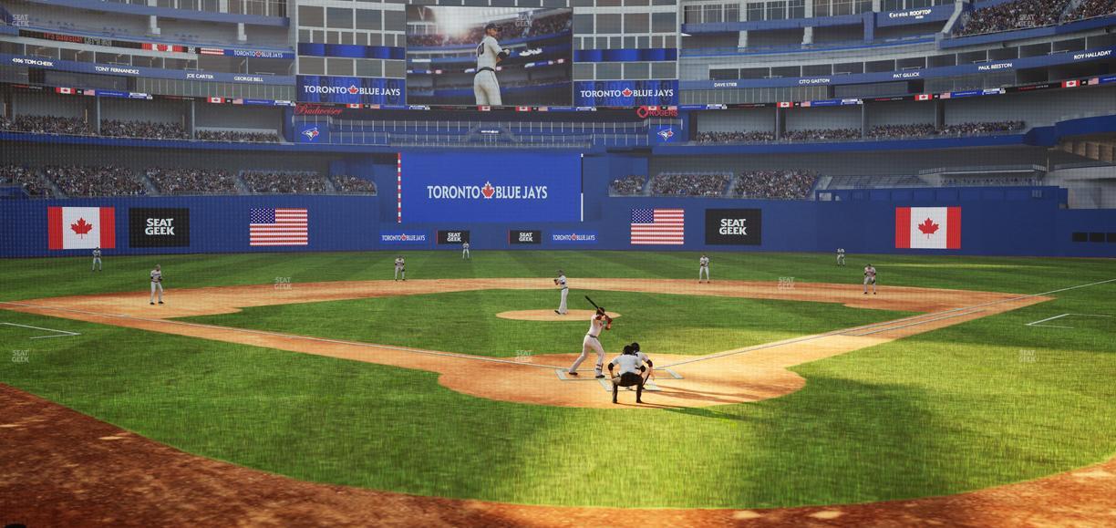 Rogers Centre - Section 25 Seat View