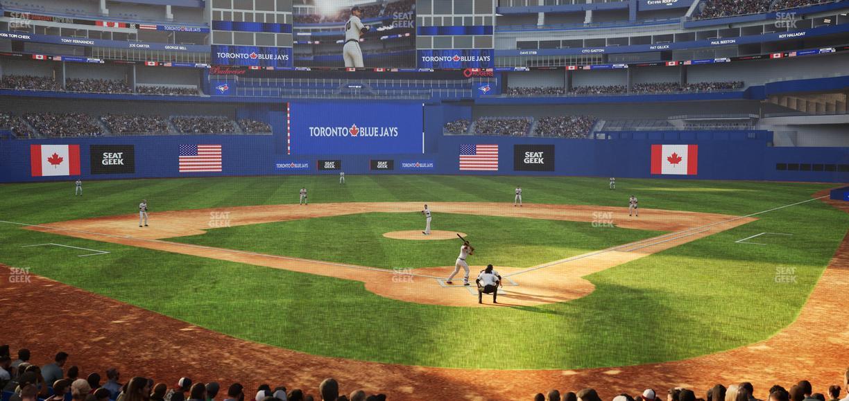 Rogers Centre - Section 25 Seat View