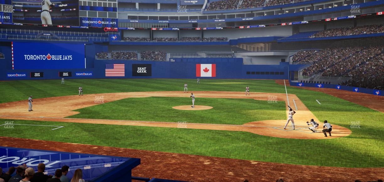 Rogers Centre - Section 28 Seat View