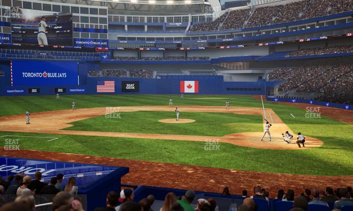 Rogers Centre - Section 28 Seat View