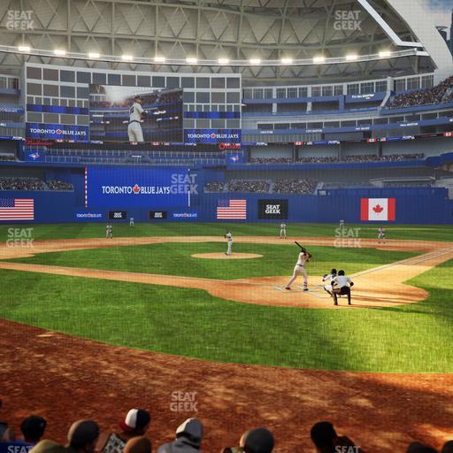 Rogers Centre - Section 4 Seat View