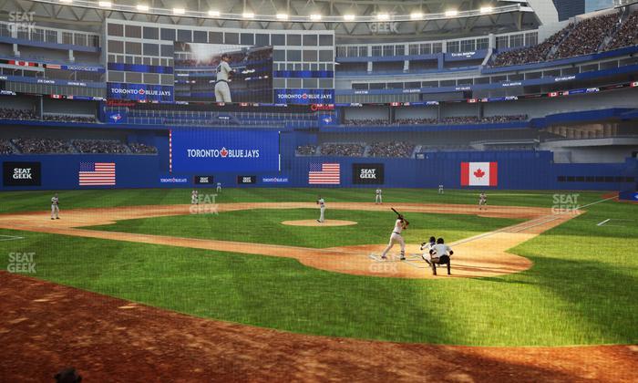 Rogers Centre - Section 4 Seat View