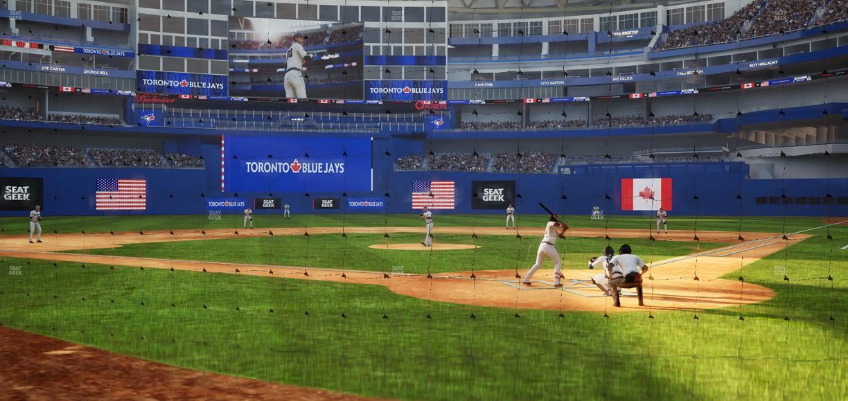 Rogers Centre - Section 4 Seat View