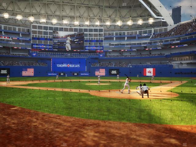 Rogers Centre - Section 4 Seat View