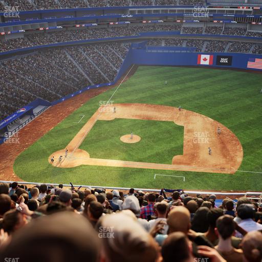 Rogers Centre - Section 519 Seat View