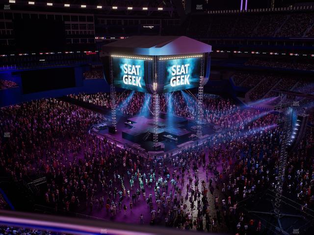 Official view from Section 530 at Rogers Centre