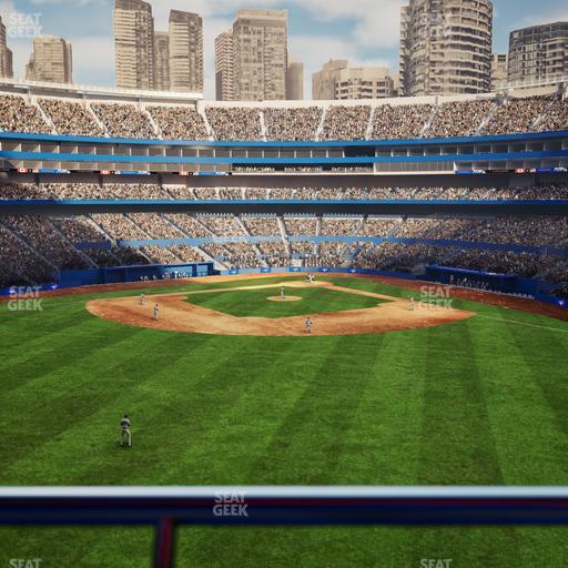 Rogers Centre - Section Budweiser Home Run Zone Seat View