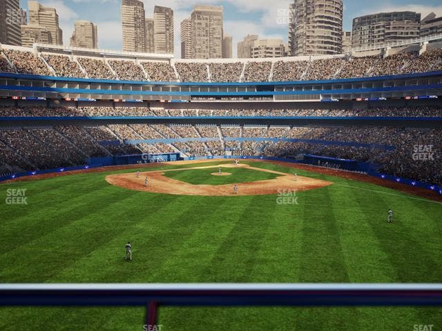 Rogers Centre - Section Budweiser Home Run Zone Seat View