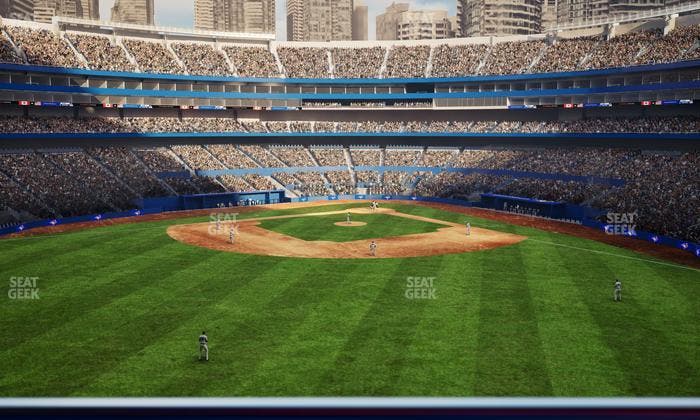 Rogers Centre - Section Budweiser Home Run Zone Seat View