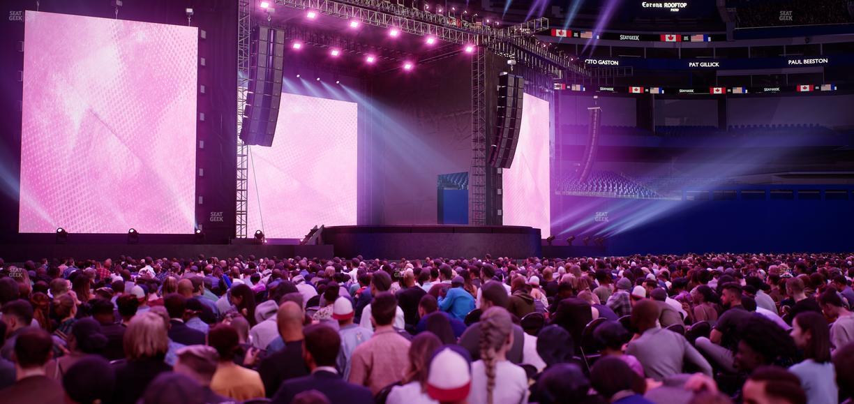 Rogers Centre - Section Floor A 3 Seat View