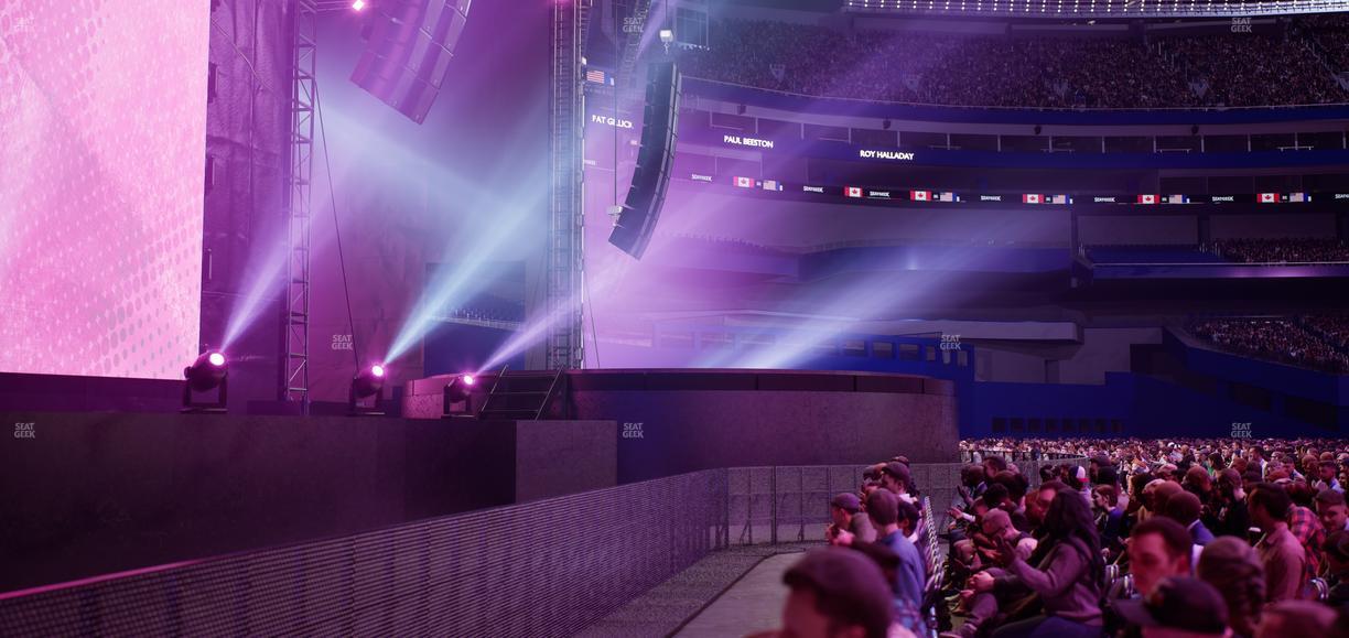 Rogers Centre - Section Floor A 3 Seat View