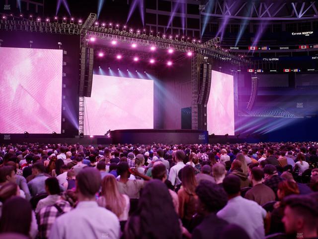 Rogers Centre - Section Floor A 4 Seat View