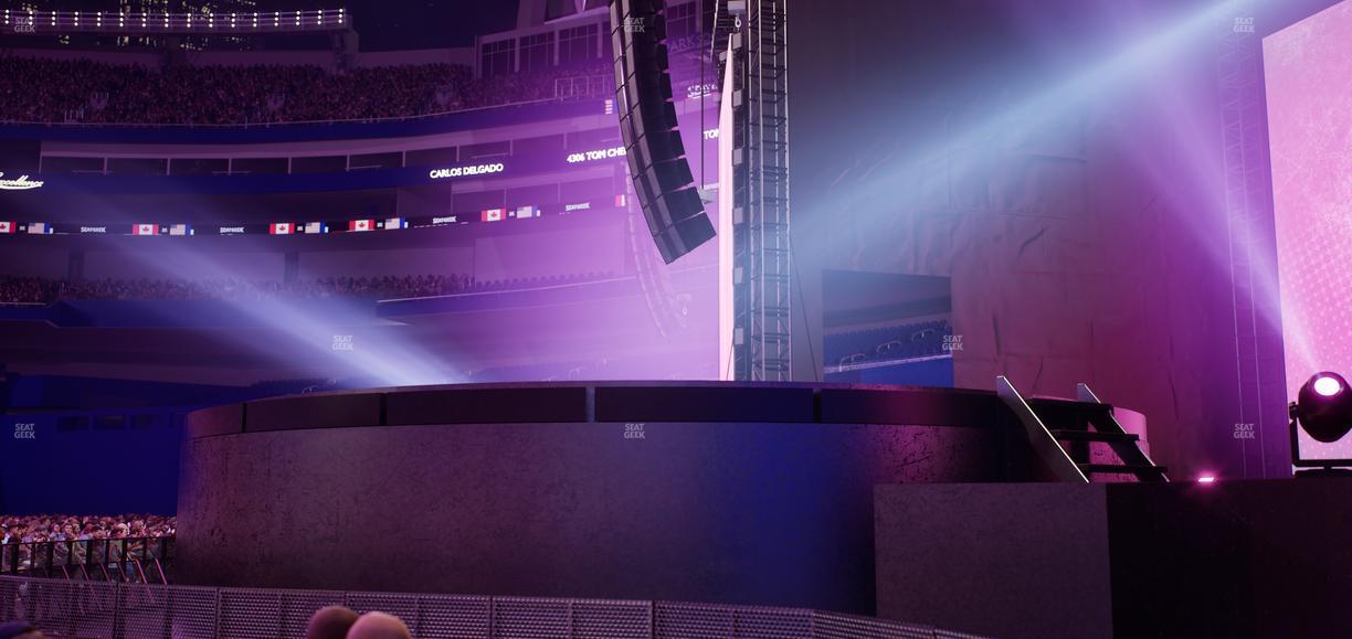 Rogers Centre - Section Floor A 6 Seat View