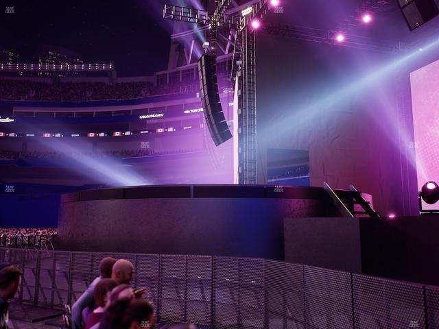 Rogers Centre - Section Floor A 6 Seat View
