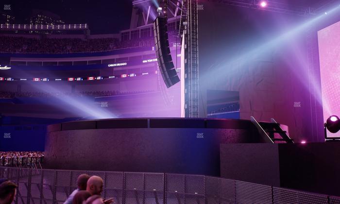 Rogers Centre - Section Floor A 6 Seat View