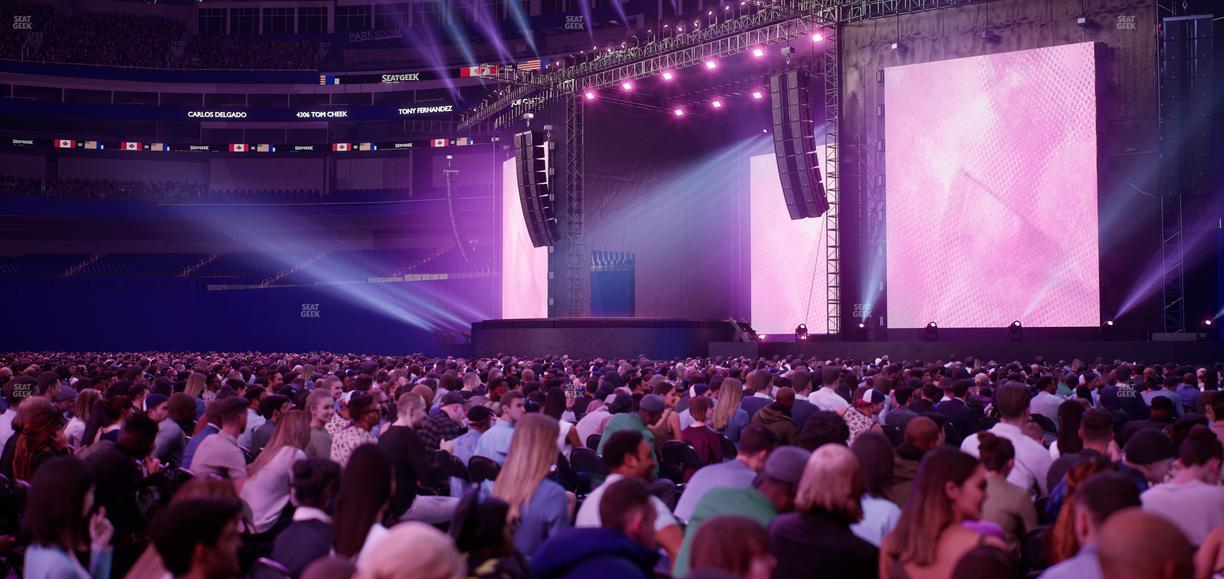 Rogers Centre - Section Floor A 8 Seat View