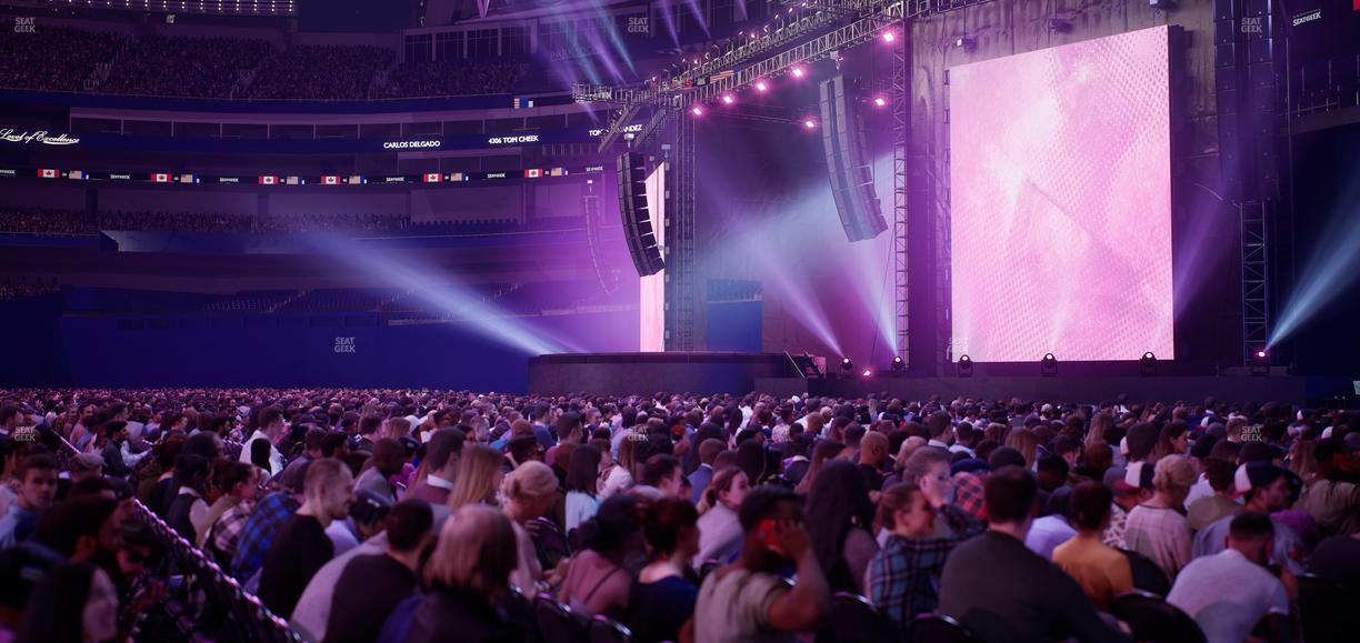 Rogers Centre - Section Floor A 9 Seat View