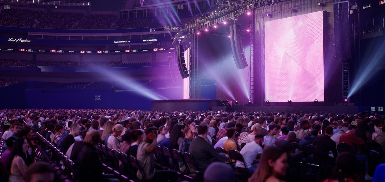 Rogers Centre - Section Floor A 9 Seat View