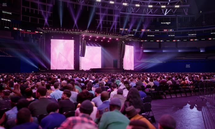 Rogers Centre - Section Floor B 1 Seat View
