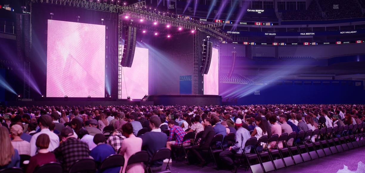 Rogers Centre - Section Floor B 1 Seat View