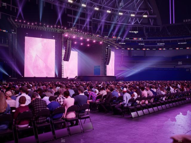 Rogers Centre - Section Floor B 1 Seat View
