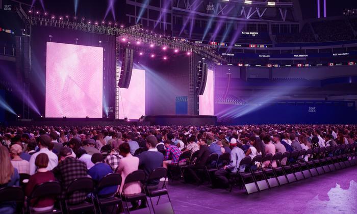 Rogers Centre - Section Floor B 1 Seat View